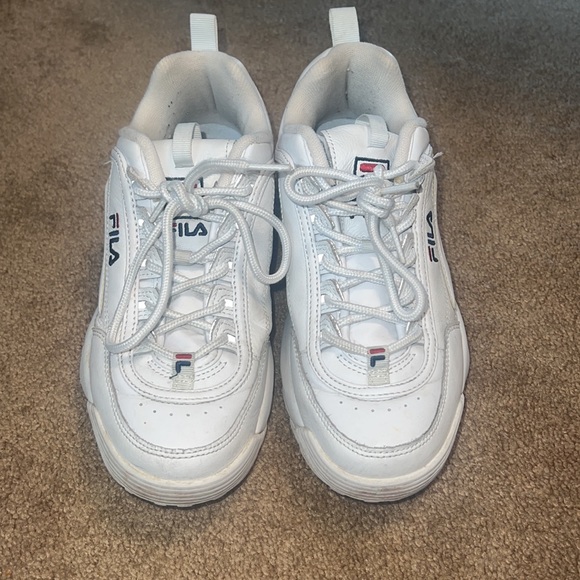 WOMEN'S FILA DISRUPTOR II PREMIUM SNEAKERS size 8.5 - Picture 4 of 4